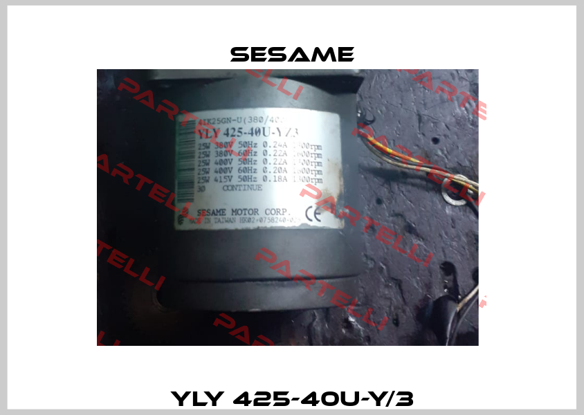 YLY 425-40U-Y/3 Sesame