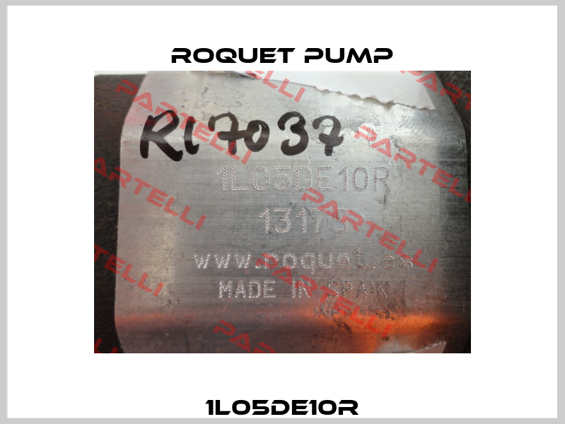 1L05DE10R Roquet pump