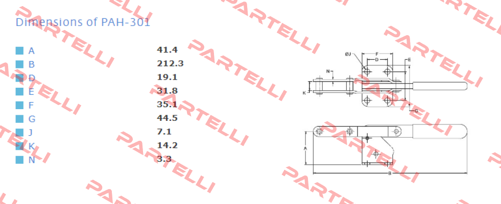 PAH 301 Destaco