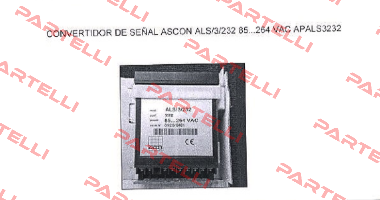 APALS3232 Ascon