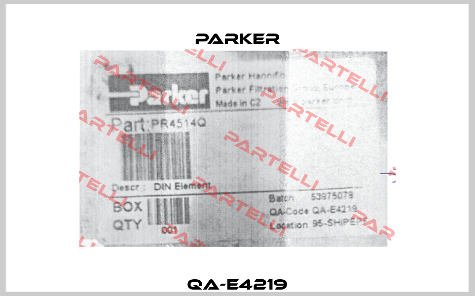 QA-E4219 Parker