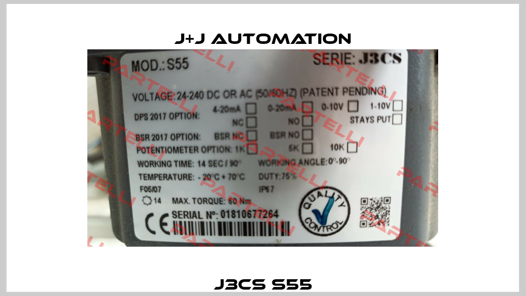 J3CS S55 J+J Automation