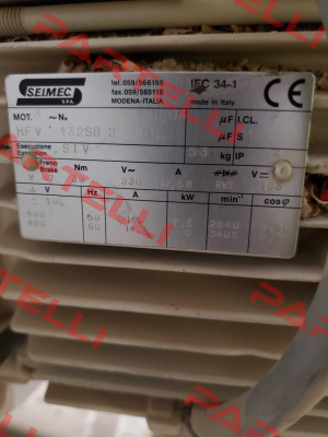 HF V 132SB 2 BS Seimec (Rossi)