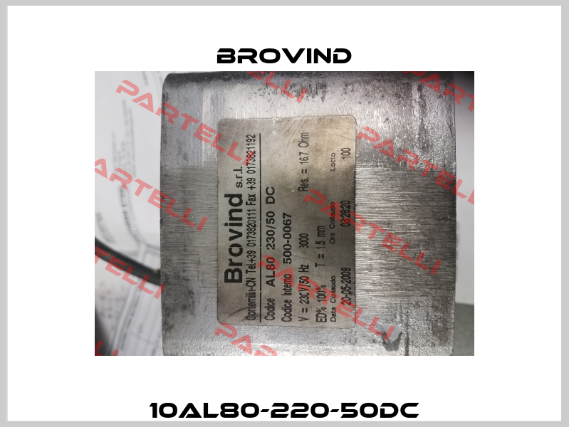 10AL80-220-50DC Brovind
