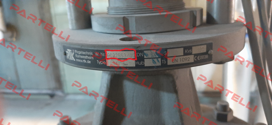 Type:MV 5411 (6032553/02) RTK Regeltechnik