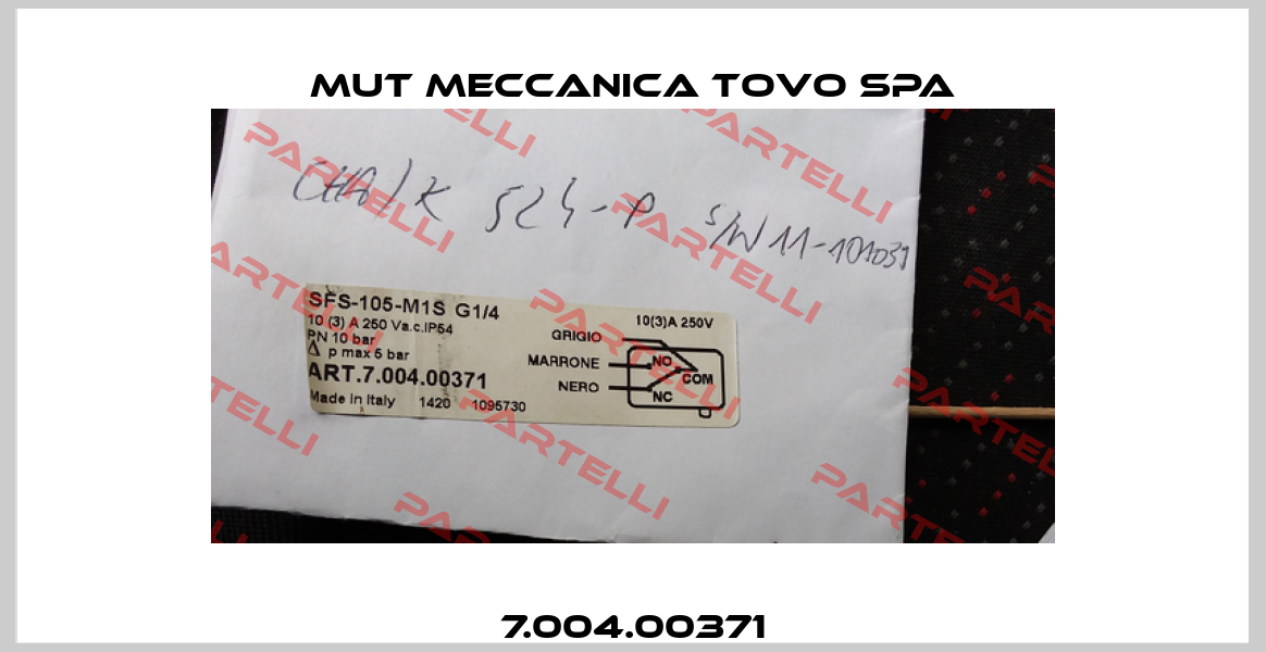 7.004.00371 Mut Meccanica Tovo SpA