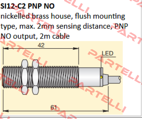 SI12-C2 PNP NO Aeco