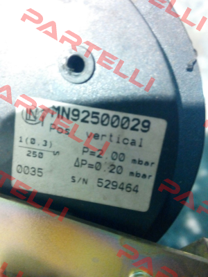MN92500029 - obsolete  Weishaupt