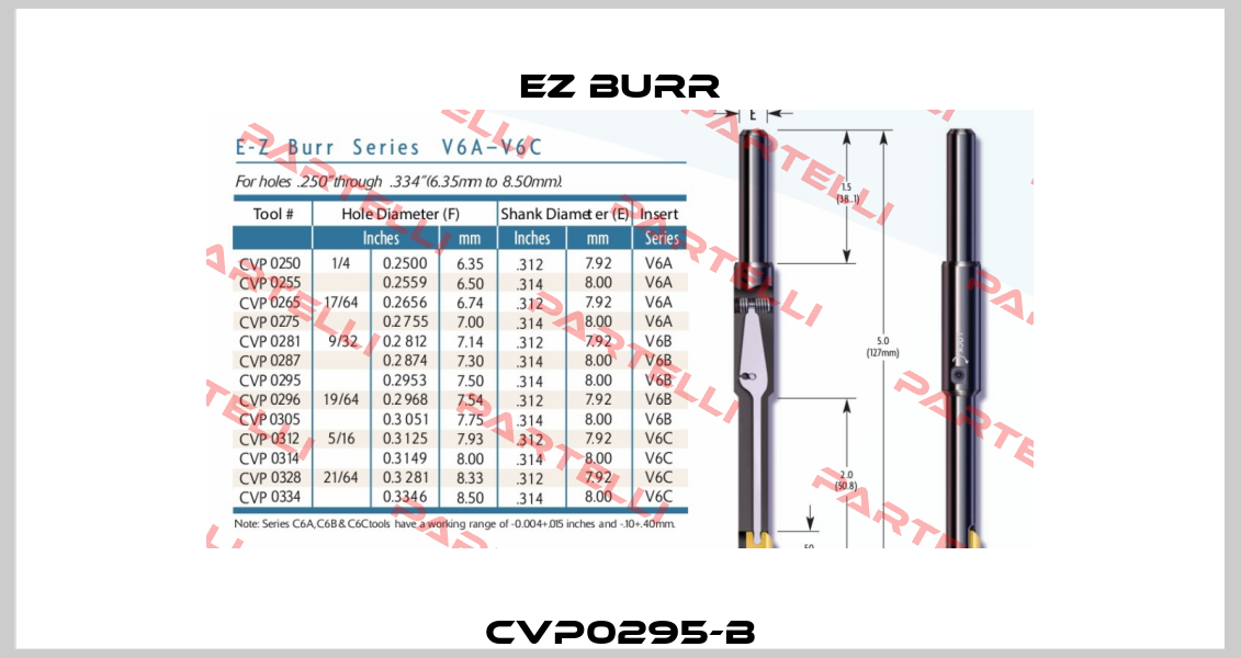 CVP0295-B Ez Burr