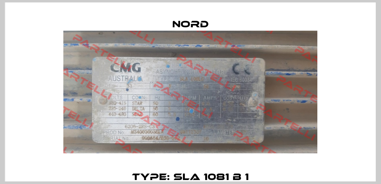 Type: SLA 1081 B 1 Nord