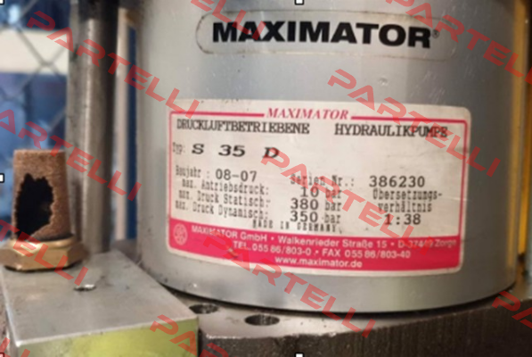 S 35D Maximator