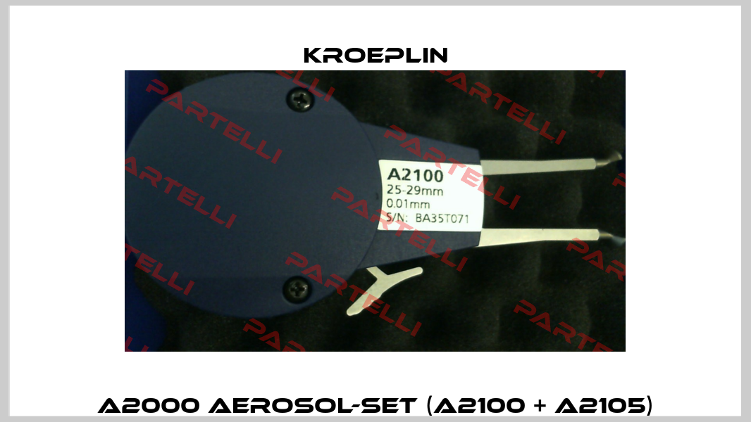 A2000 Aerosol-Set (A2100 + A2105) Kroeplin