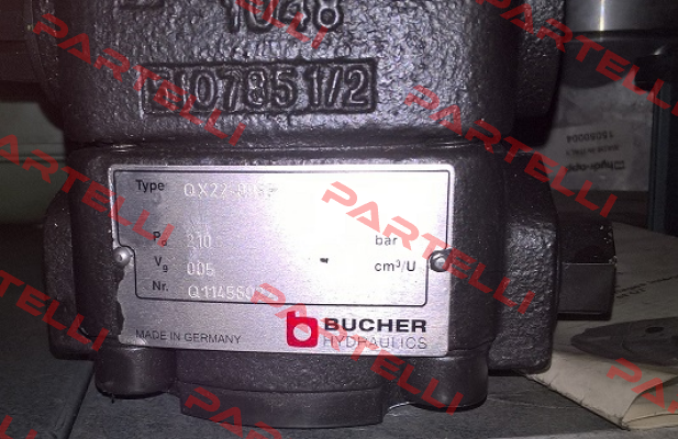 QX22-005R Bucher Hydraulics