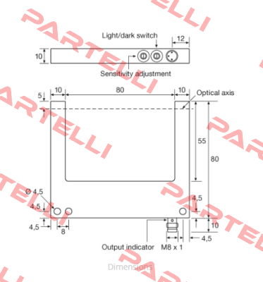 P/N: 8460, Type: OFS 080-P3S-T3 Telco