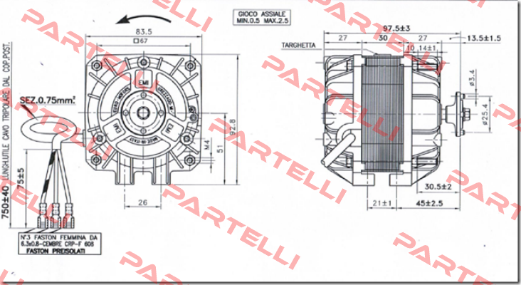 82E-3016/45 Euro Motors Italia