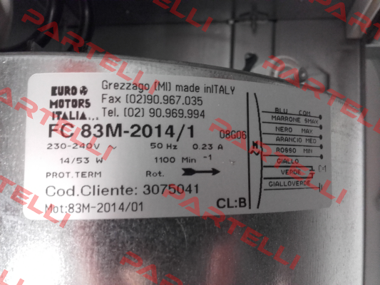 FC 83M-2014/1 08G06 Euro Motors Italia