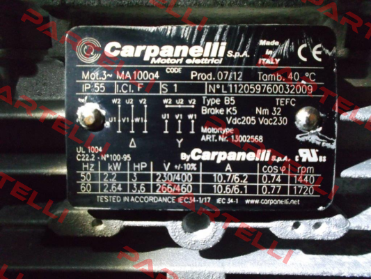L112059760032009  Carpanelli