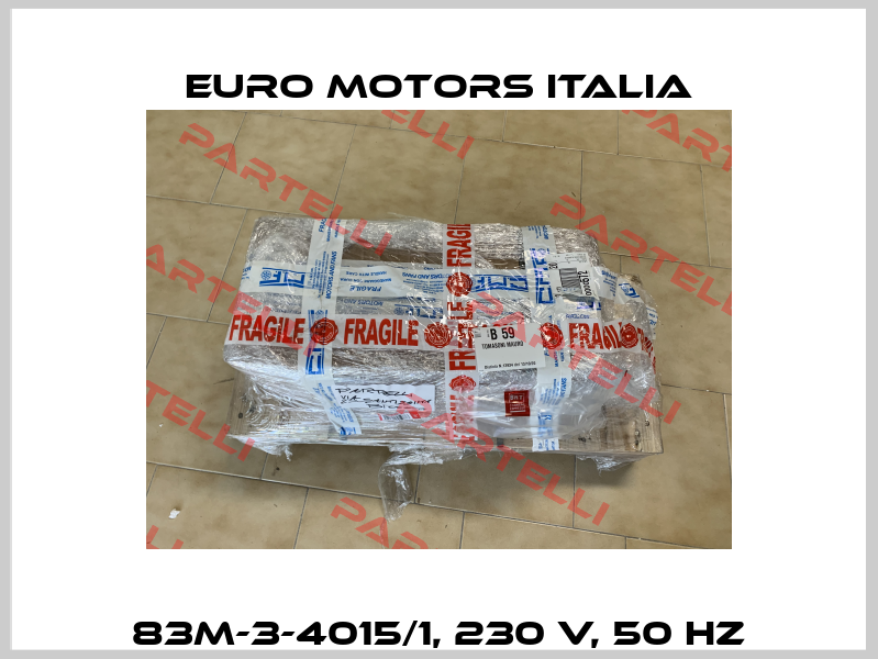 83M-3-4015/1, 230 V, 50 Hz Euro Motors Italia