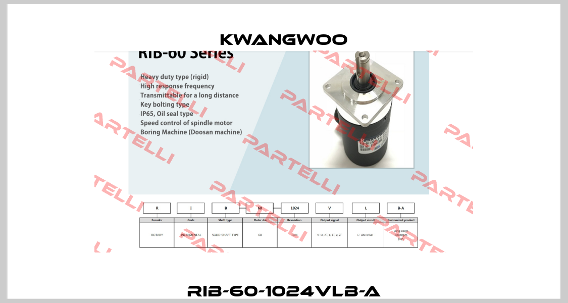 RIB-60-1024VLB-A Kwangwoo