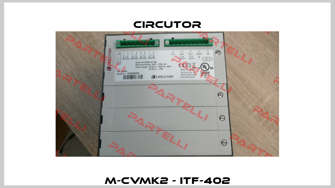 M-CVMk2 - ITF-402 Circutor