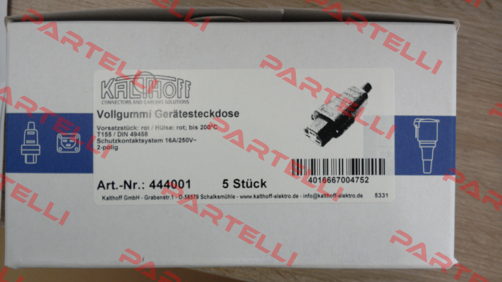 444T155 - 5 pcs KALTHOFF