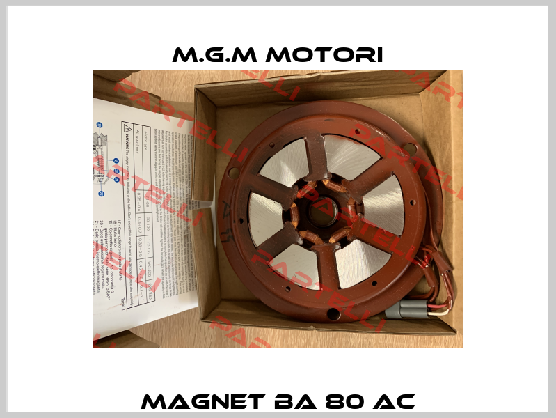 magnet BA 80 AC M.G.M MOTORI
