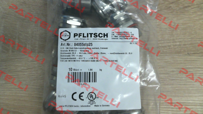 84055STP25 PFLITSCH