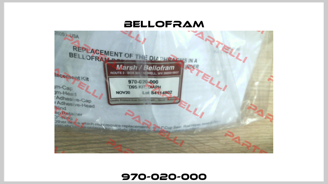970-020-000 Bellofram