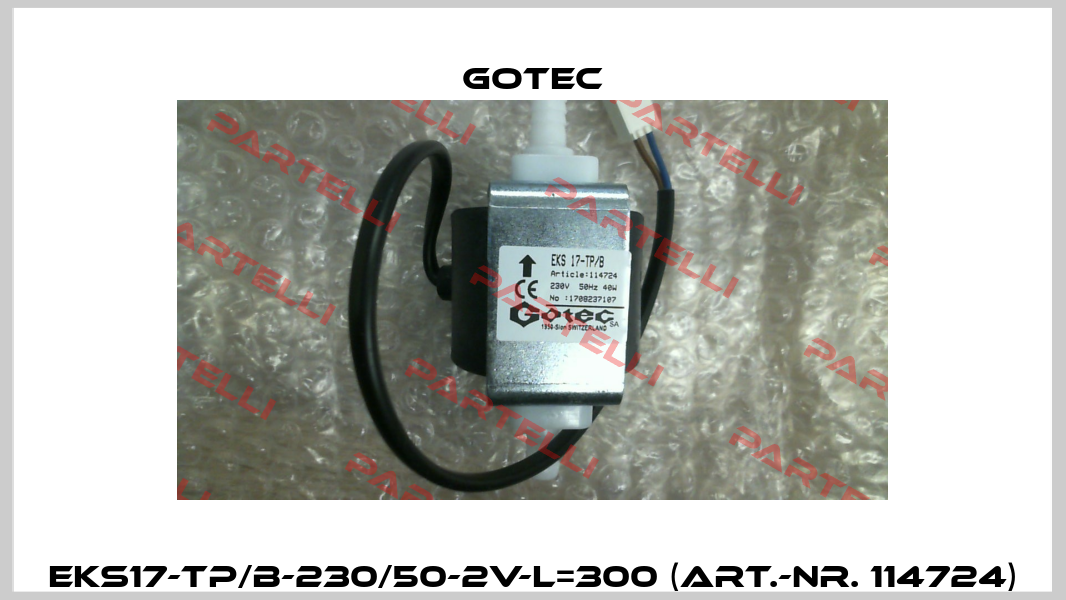 EKS17-TP/B-230/50-2V-L=300 (Art.-Nr. 114724) Gotec