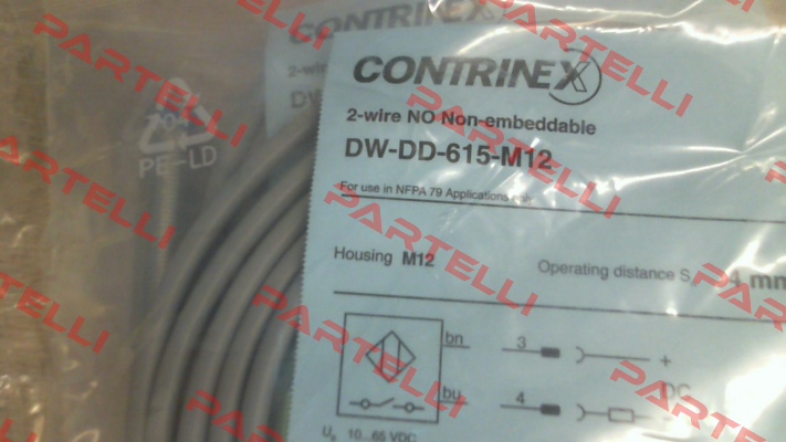 p/n: 220-820-015, Type: DW-DD-615-M12 Contrinex