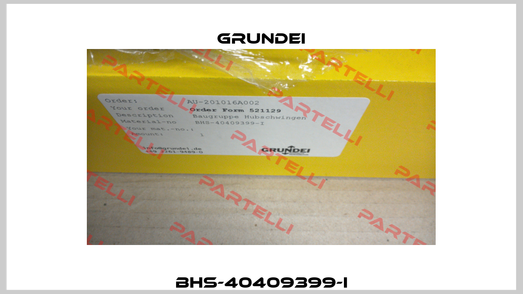 BHS-40409399-I Grundei