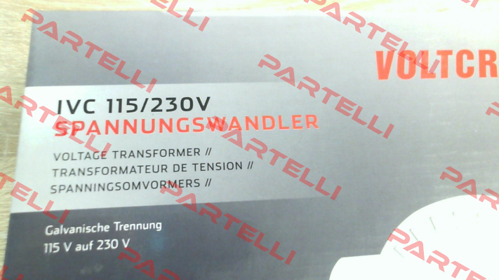 VC 115/230 80W 115 V/AC Voltcraft
