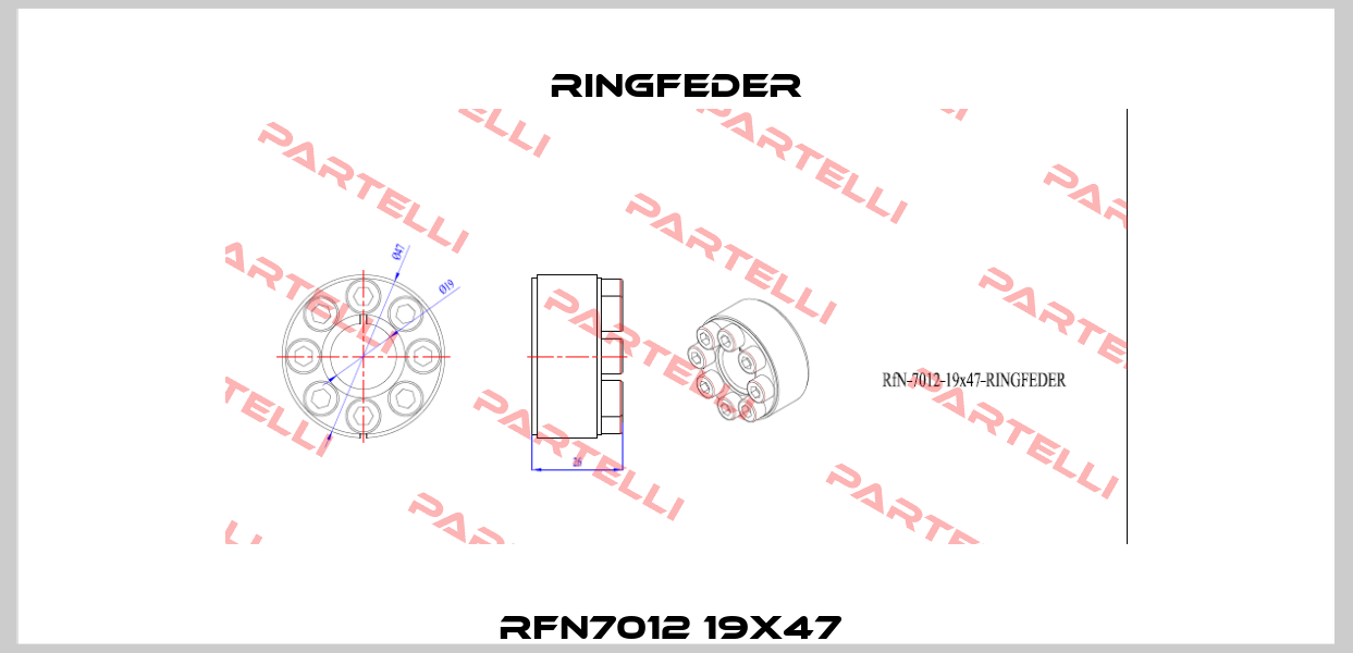 RfN7012 19X47  Ringfeder