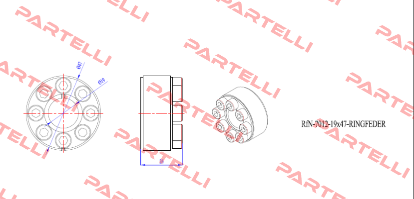 RfN7012 19X47  Ringfeder