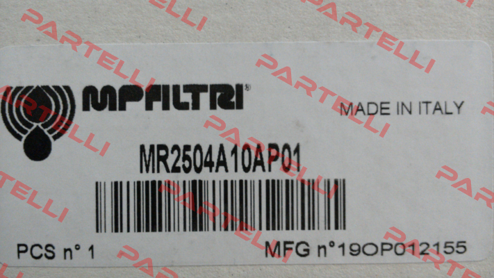 P/N: 2625 Type: MR-250-4-A10-A-P01 MP Filtri