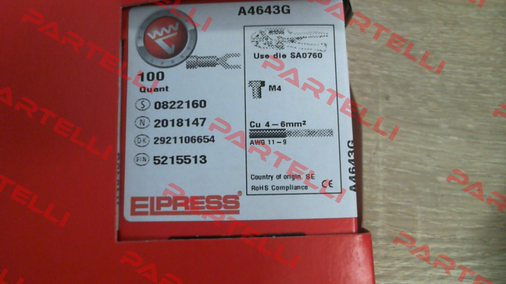 p/n: 7278-272100, Type: A4643G Elpress