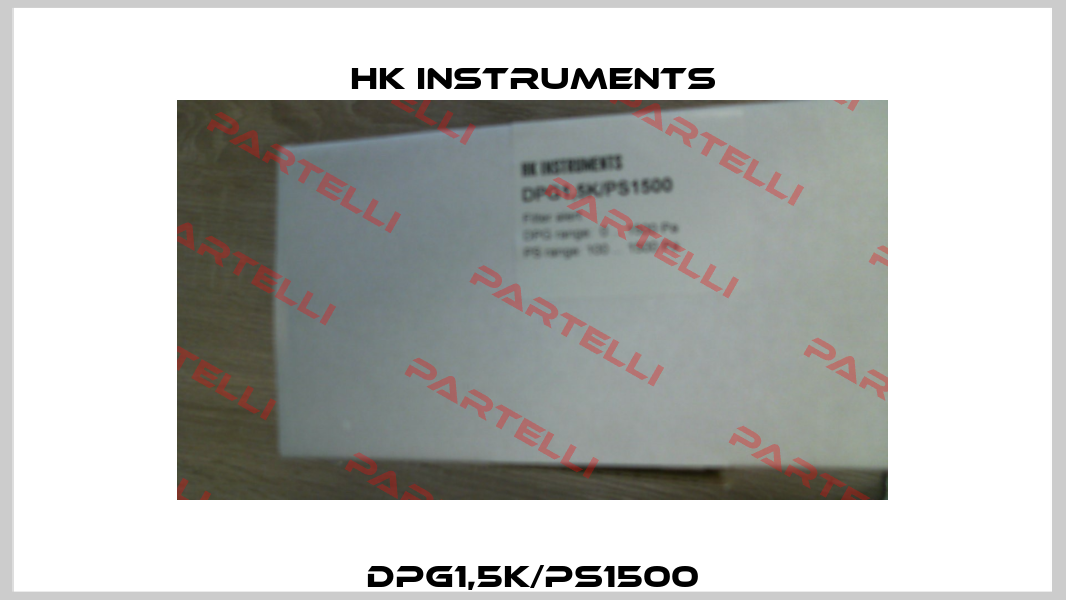 DPG1,5K/PS1500 HK INSTRUMENTS