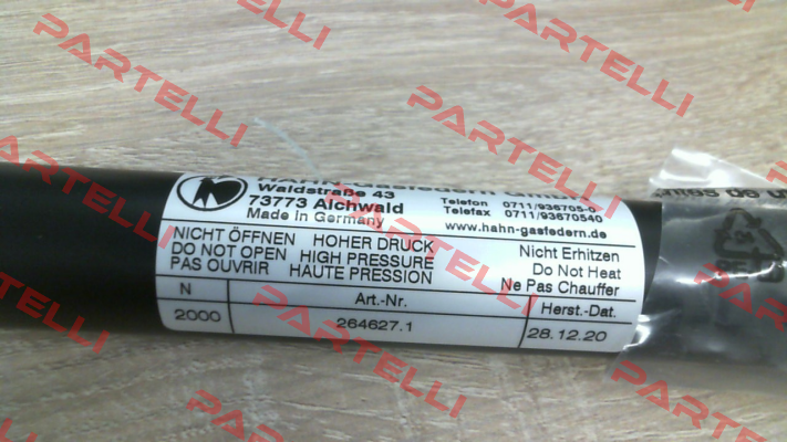 G14-28ST-22504 Hahn Gasfedern