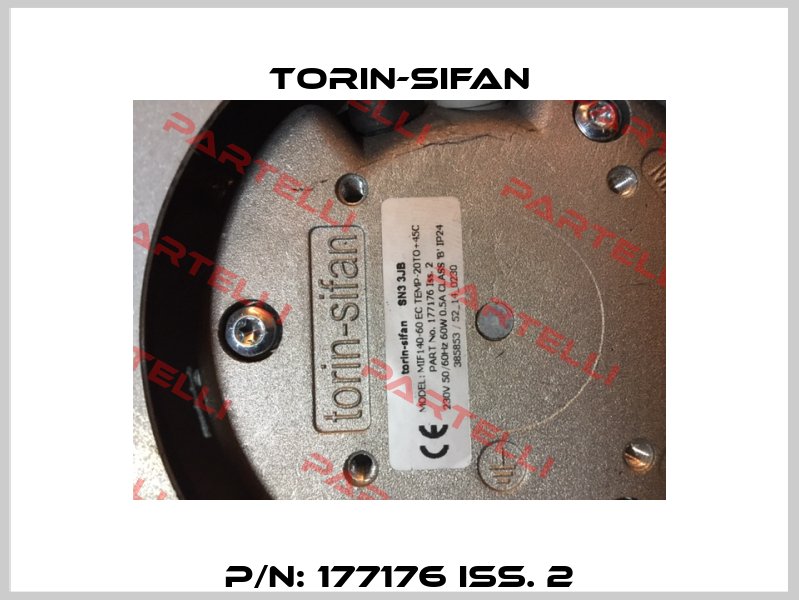 P/N: 177176 Iss. 2 Torin-Sifan