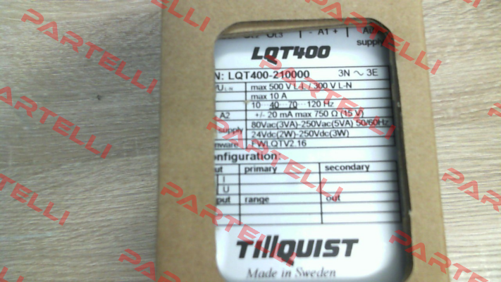 LQT400 Tillquist