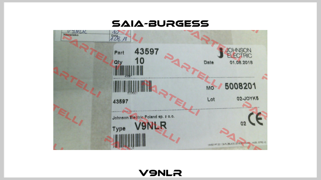 V9NLR Saia-Burgess