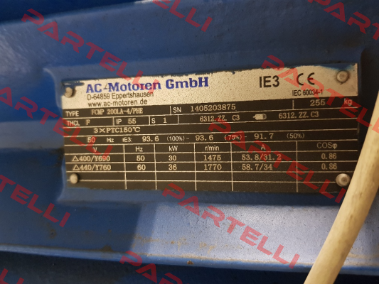 FCMP 200L-4/PHE AC Motoren