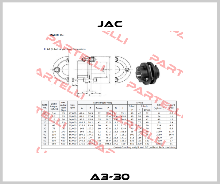 A3-30 Jac