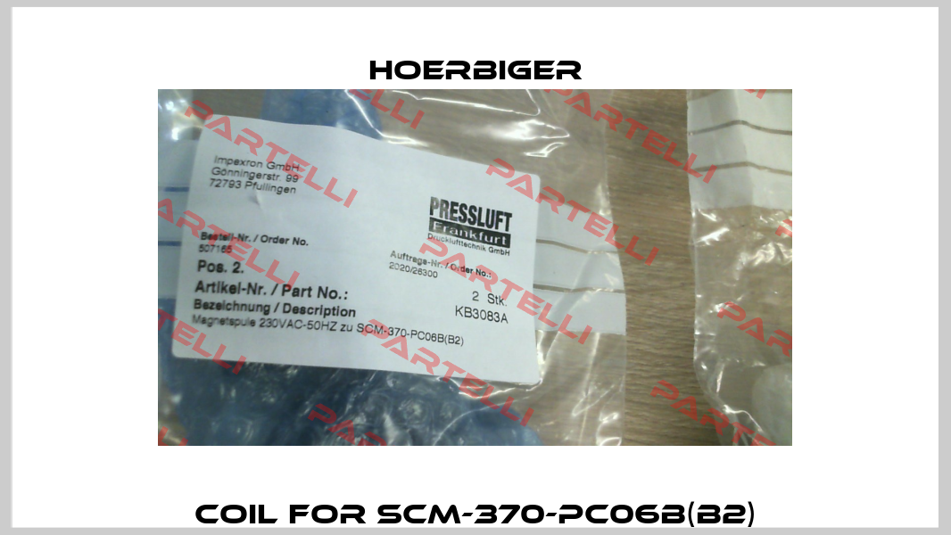 coil for SCM-370-PC06B(B2) Hoerbiger