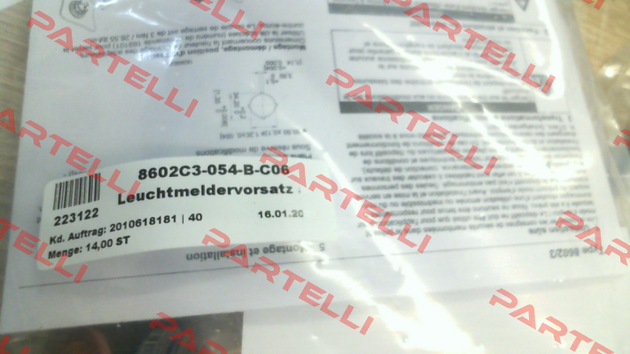 223122 / 8602C3-054-B-C06-ws Stahl