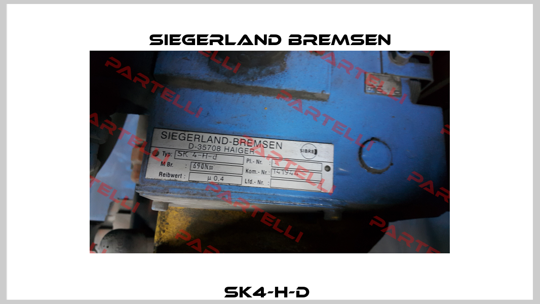 SK4-H-D  Siegerland Bremsen