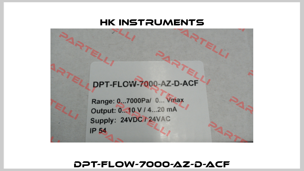 DPT-Flow-7000-AZ-D-ACF HK INSTRUMENTS