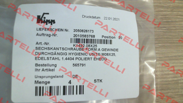 K1492.08X25 Novonox