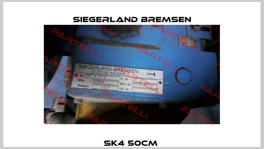 SK4 50cm  Siegerland Bremsen