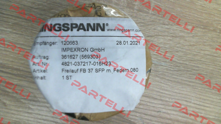 4821-037217-016H23 Ringspann